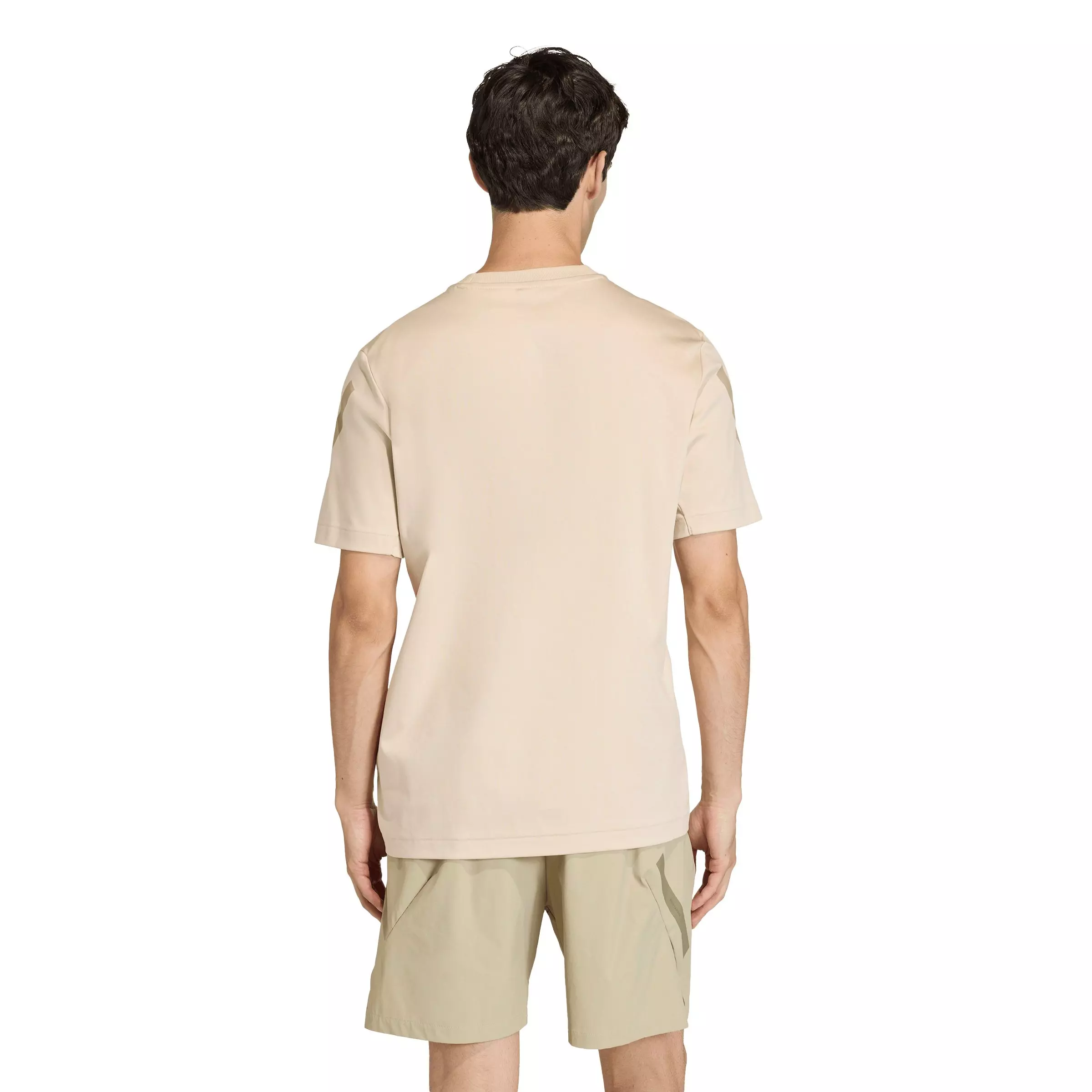 adidas Men's Z.N.E. T-Shirt - Cream - CREAM