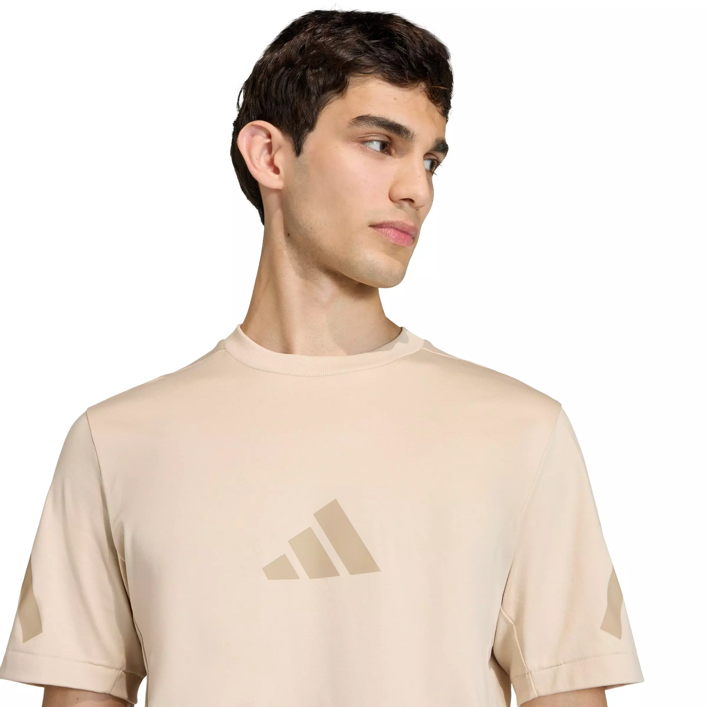 adidas Men's Z.N.E. T-Shirt - Cream - CREAM