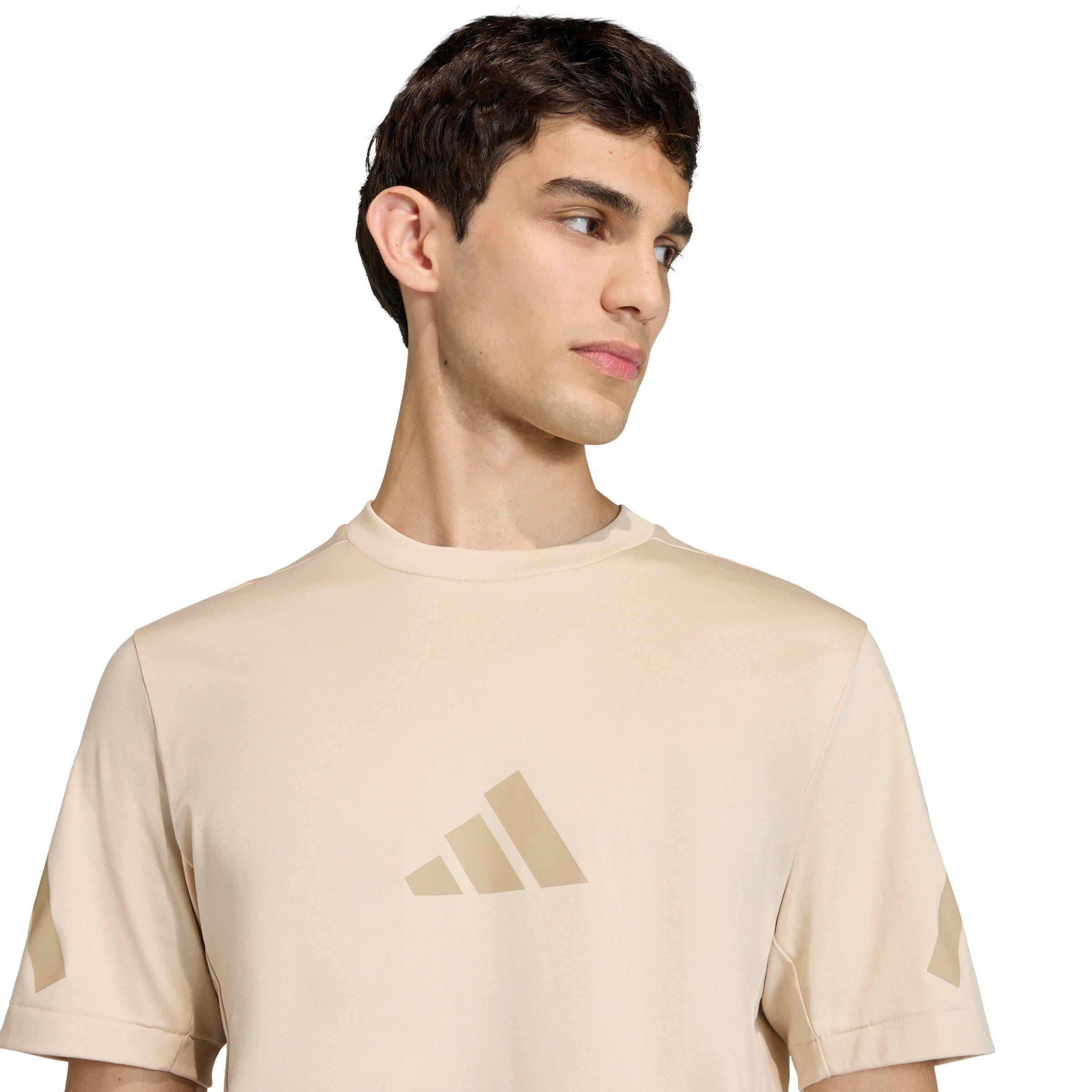 adidas Men's Z.N.E. T-Shirt -Cream - CREAM Thumbnail View 3