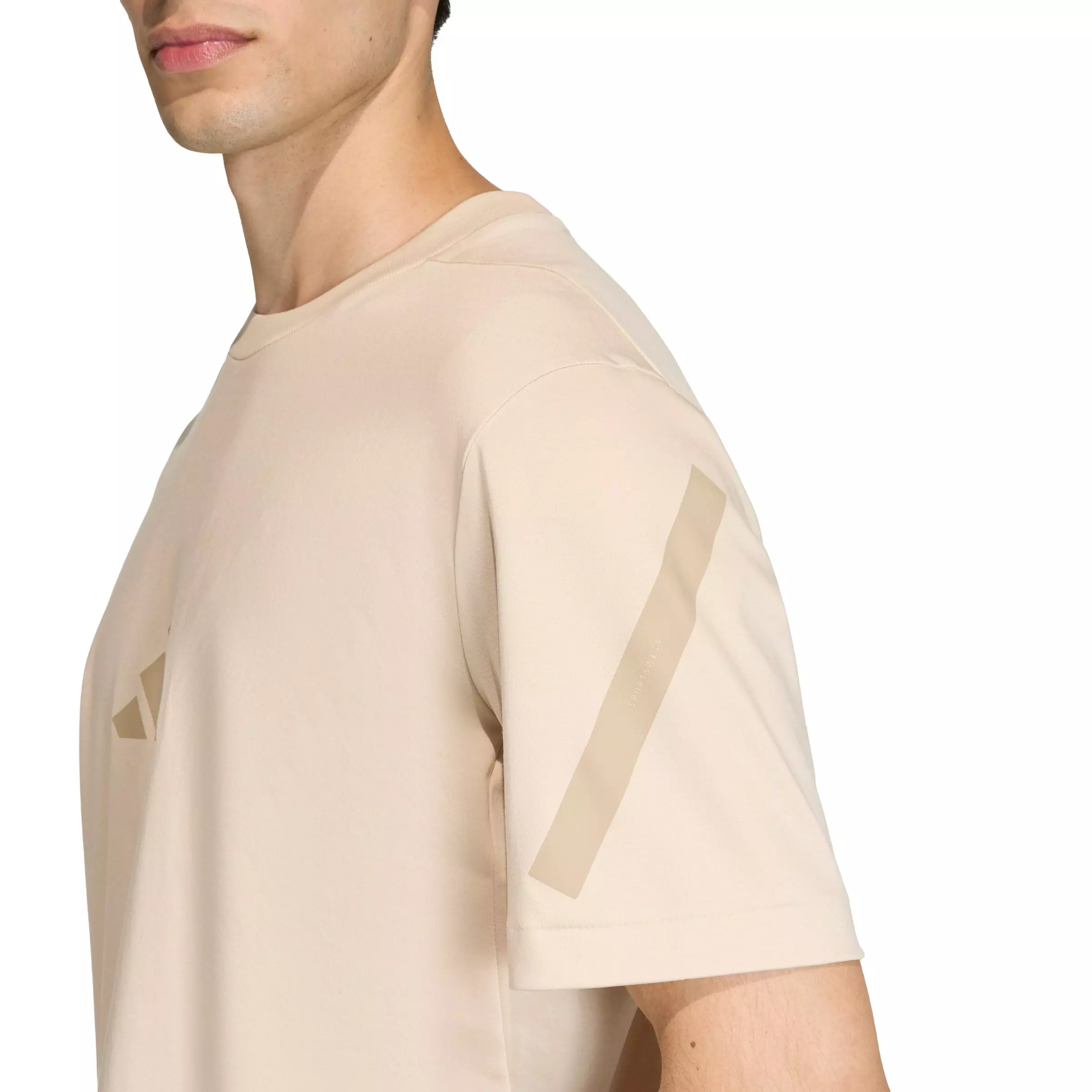 adidas Men's Z.N.E. T-Shirt -Cream - CREAM
