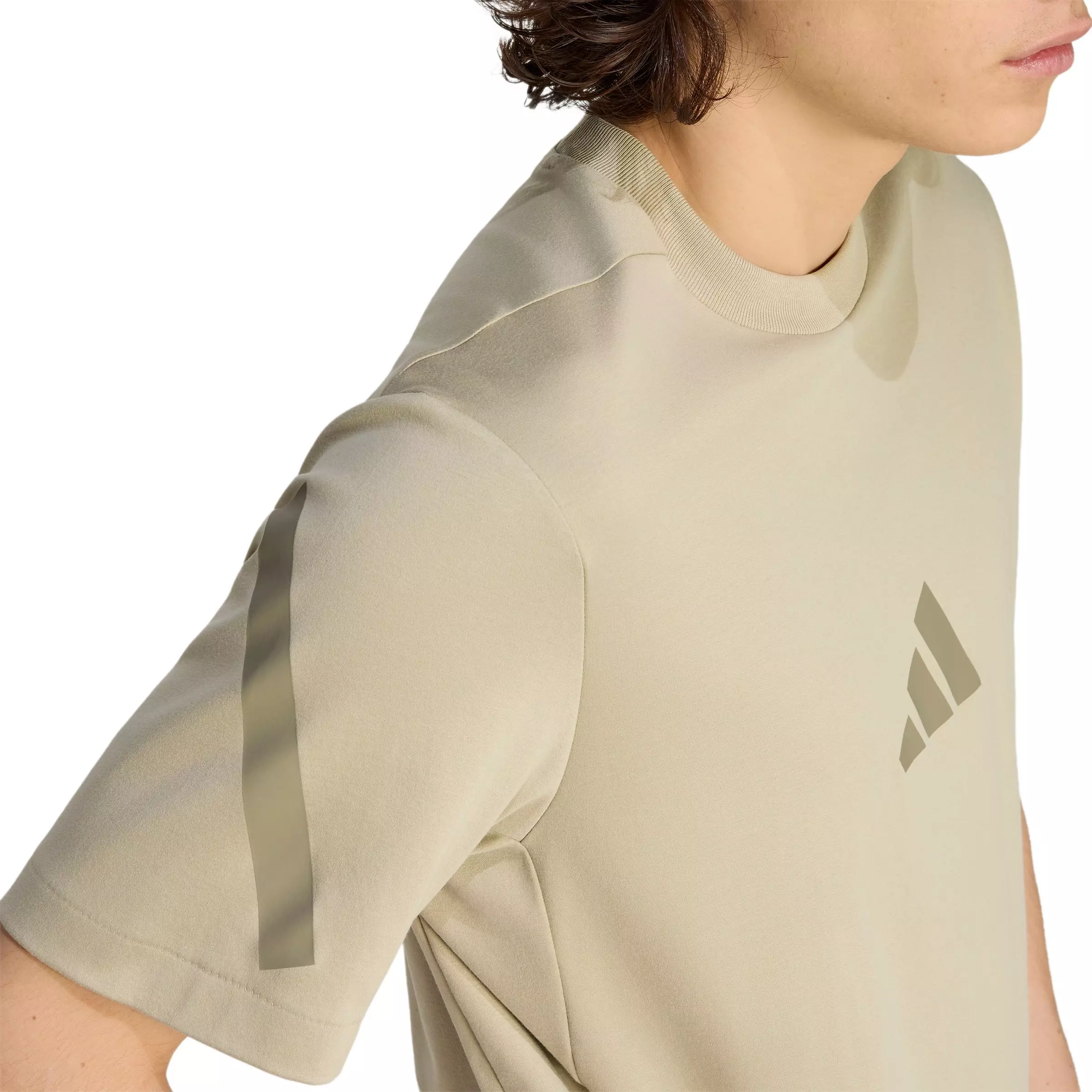 adidas Men's Z.N.E. T-Shirt - Khaki - KHAKI