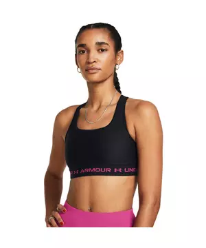 Buy Under Armour Crossback Mid Sports Bras Women Green, Black online