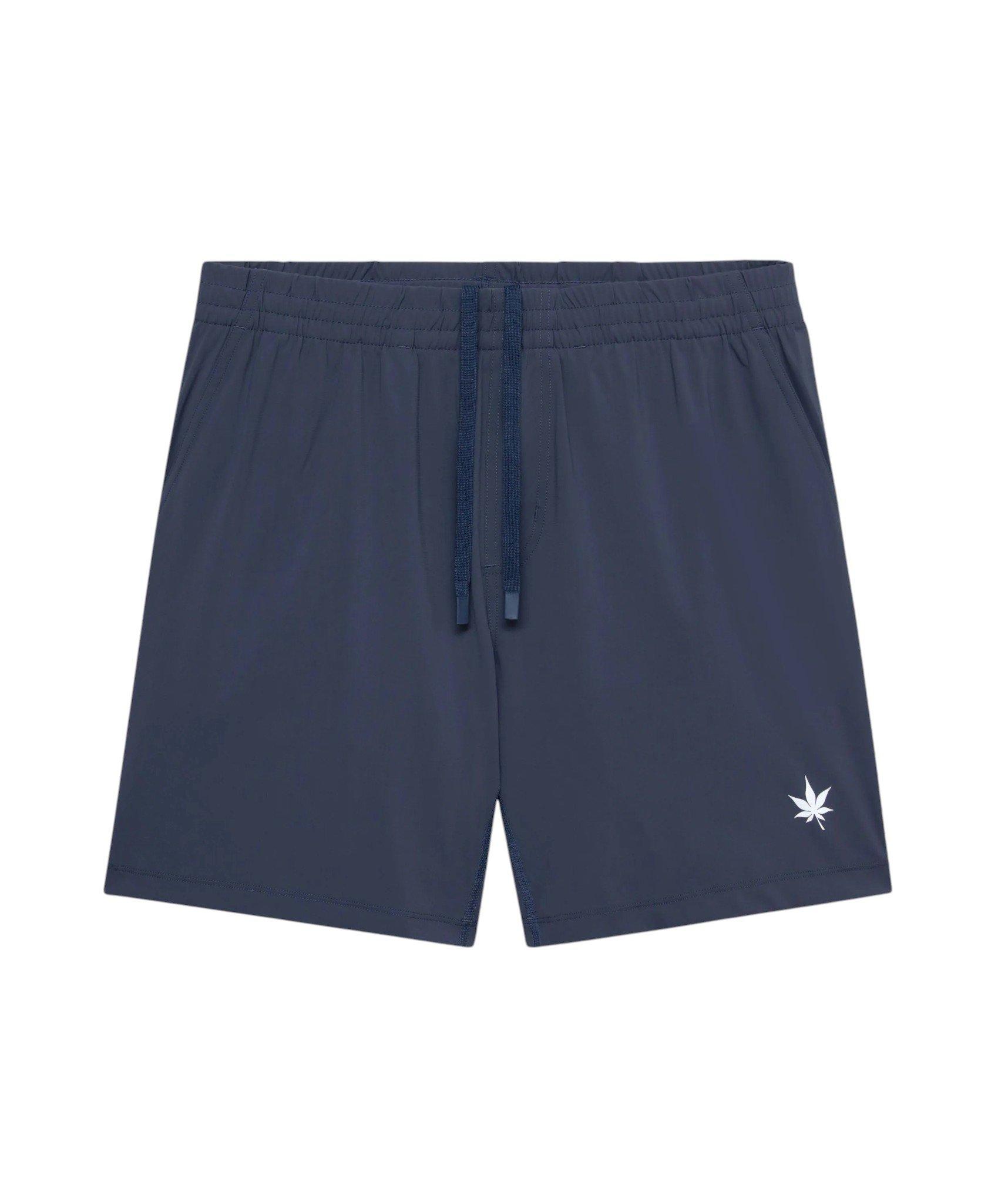 Boast Men's Peak Performance 2 In 1 Short - Indigo - INDIGO