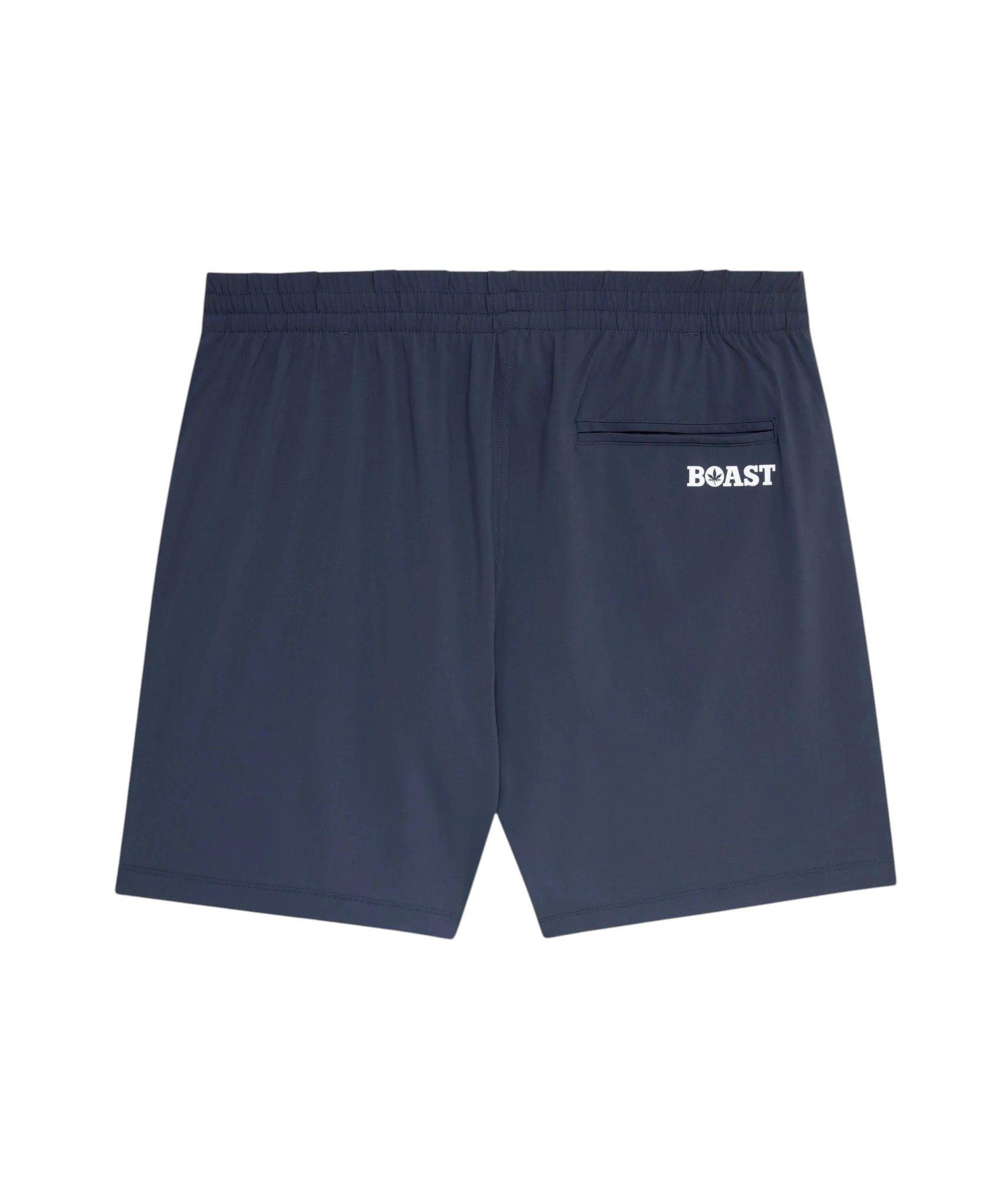 Boast Men's Peak Performance 2 In 1 Short - Indigo - INDIGO