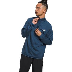 The North Face Men's Canyonlands Long Sleeve Half-Zip Fleece Pullover -Dk Blue