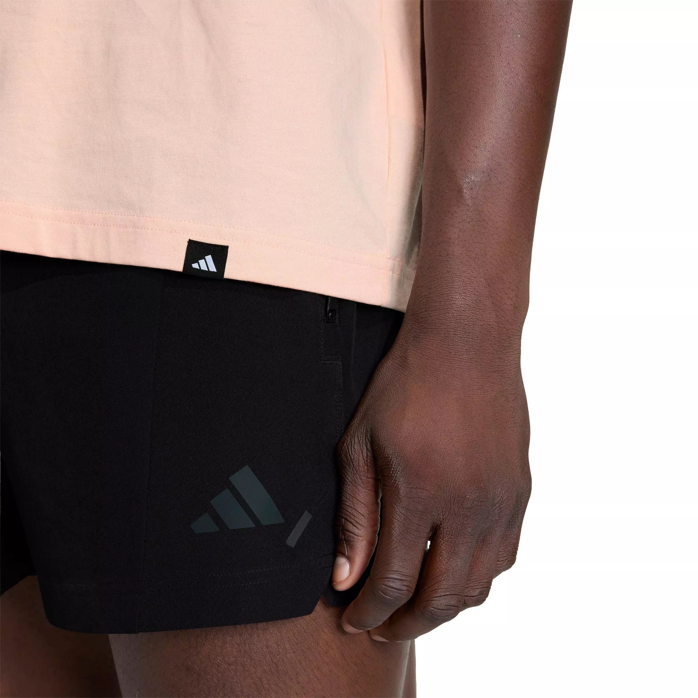 adidas Men's Volleyball Fun Graphic T-Shirt -Pink - PINK