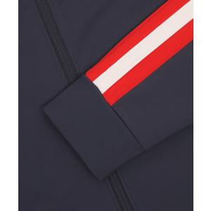 Boast Men's Tipped Warm-Up Jacket 2.0 - Navy/Red/White - NAVY/RED/WHITE