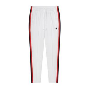Boast Men's Tipped Warm-Up Pant 2.0 - White/Red/Navy - WHITE/RED/NAVY