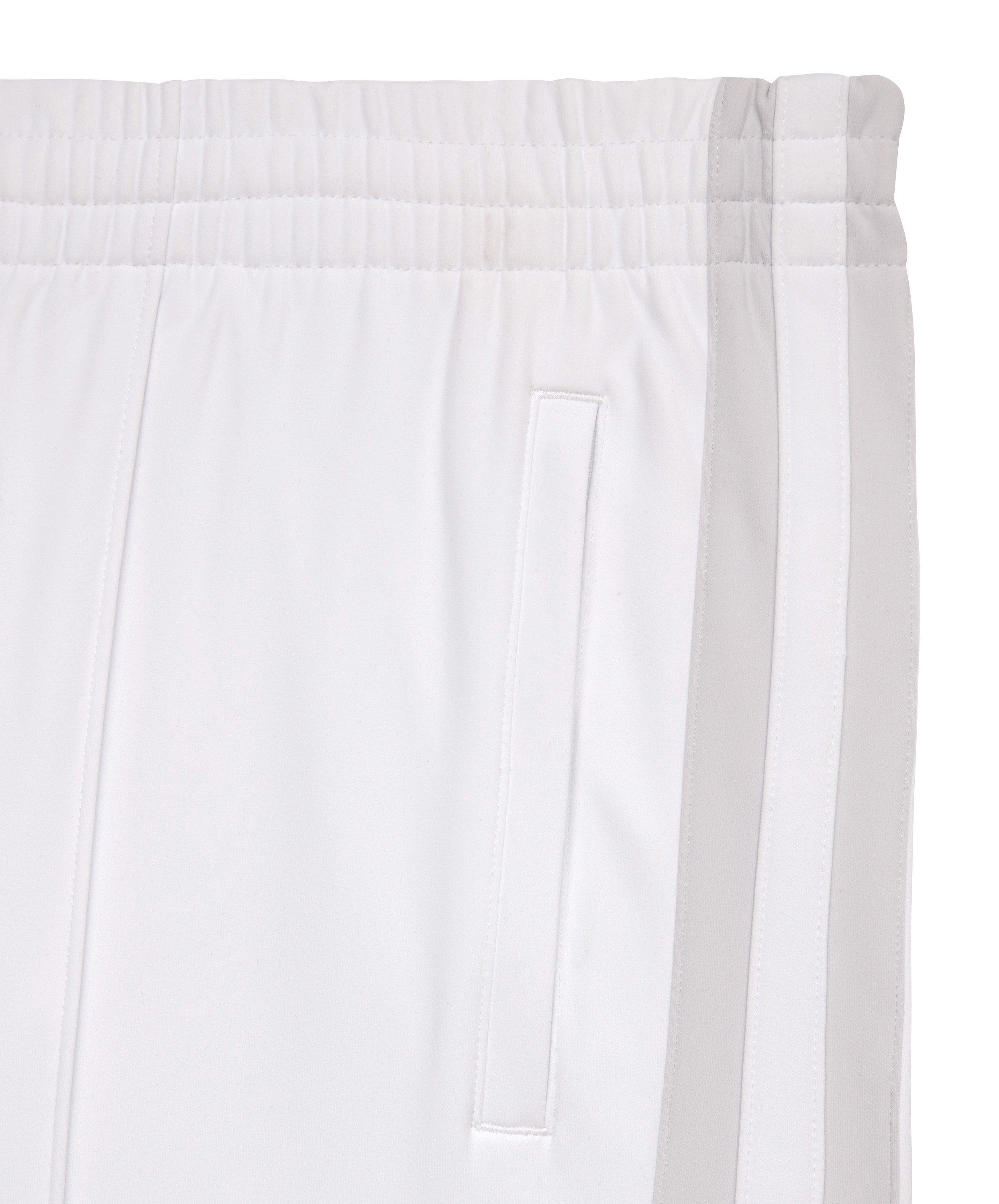 Boast Men's Tipped Warm-Up Pant 2.0 - White/Grey - WHITE/GREY