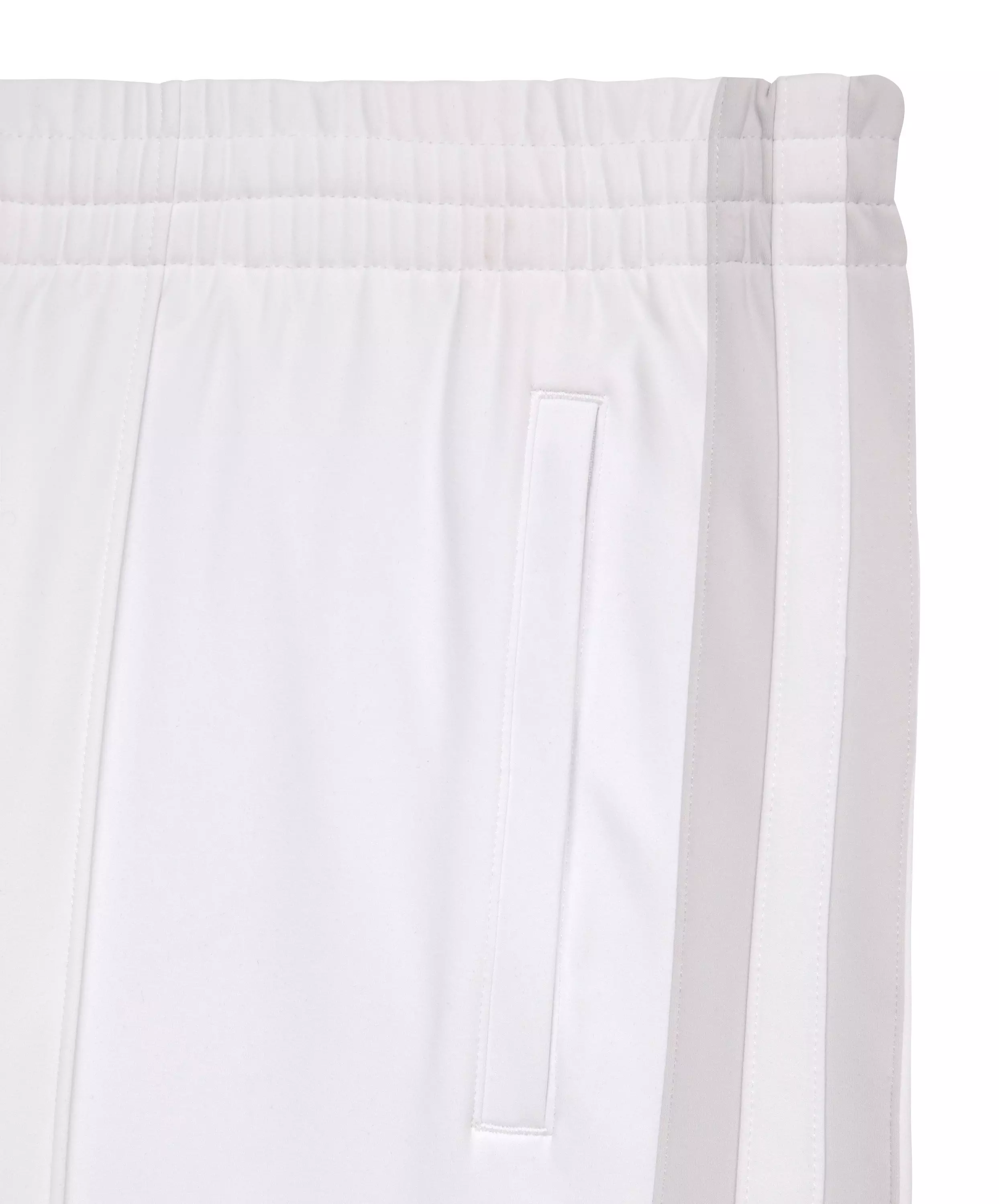 Boast Men's Tipped Warm-Up Pant 2.0 - White/Grey - WHITE/GREY