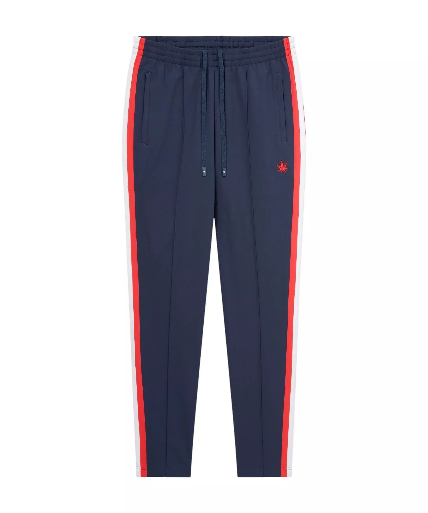Boast Men's Tipped Warm-Up Pant 2.0 - Navy/Red/White - NAVY/RED/WHITE