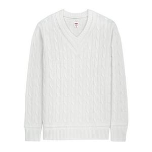 Boast Men's Cable-Knit Sweater - White - WHITE