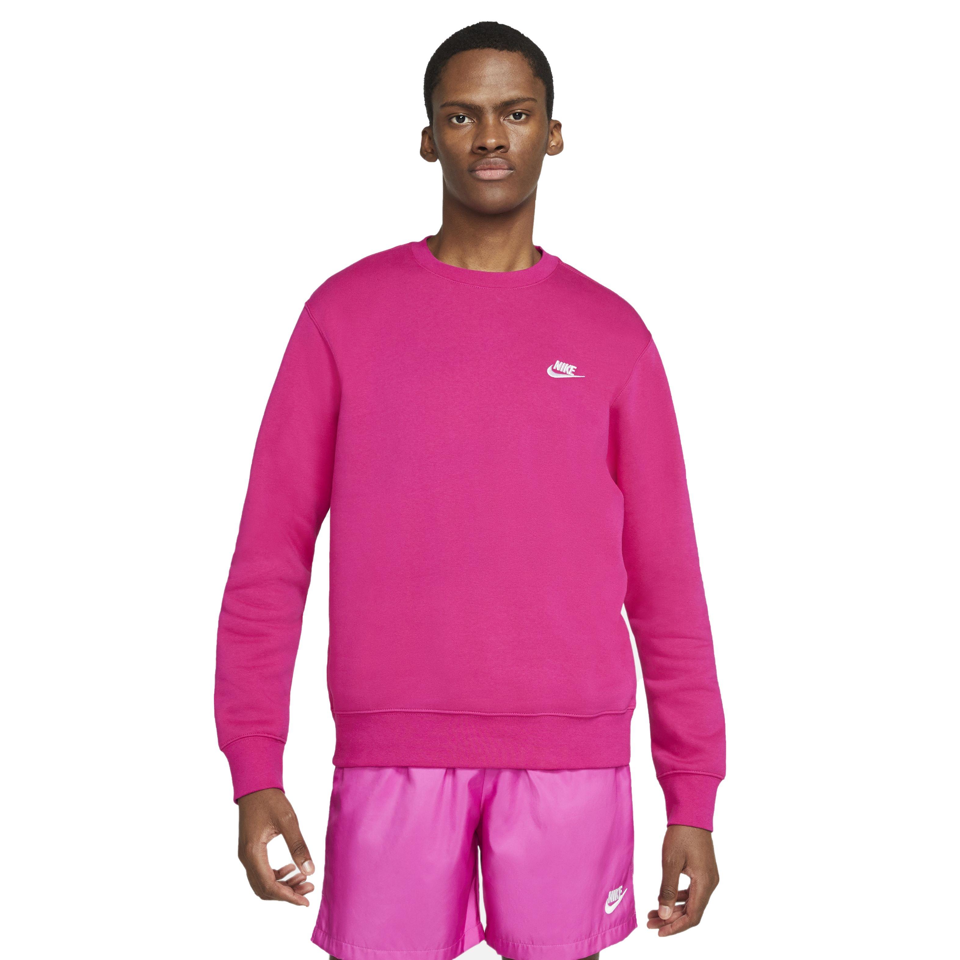 nike mens pink sweatshirt