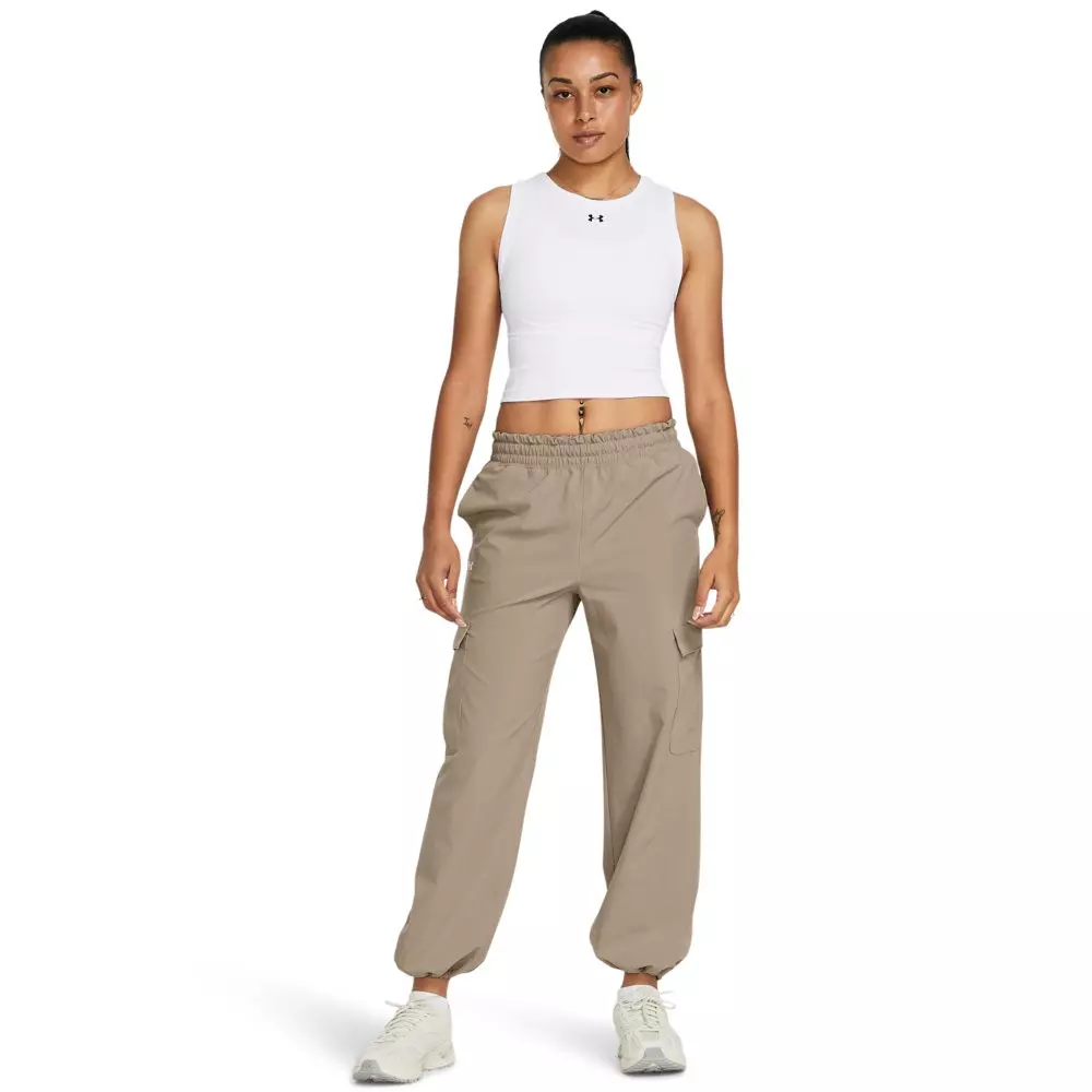 Under Armour Women's ArmourSport Woven Cargo Pants - BEIGE
