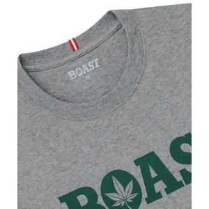Boast Men's Tee - Grey/Green - GREY/GREEN