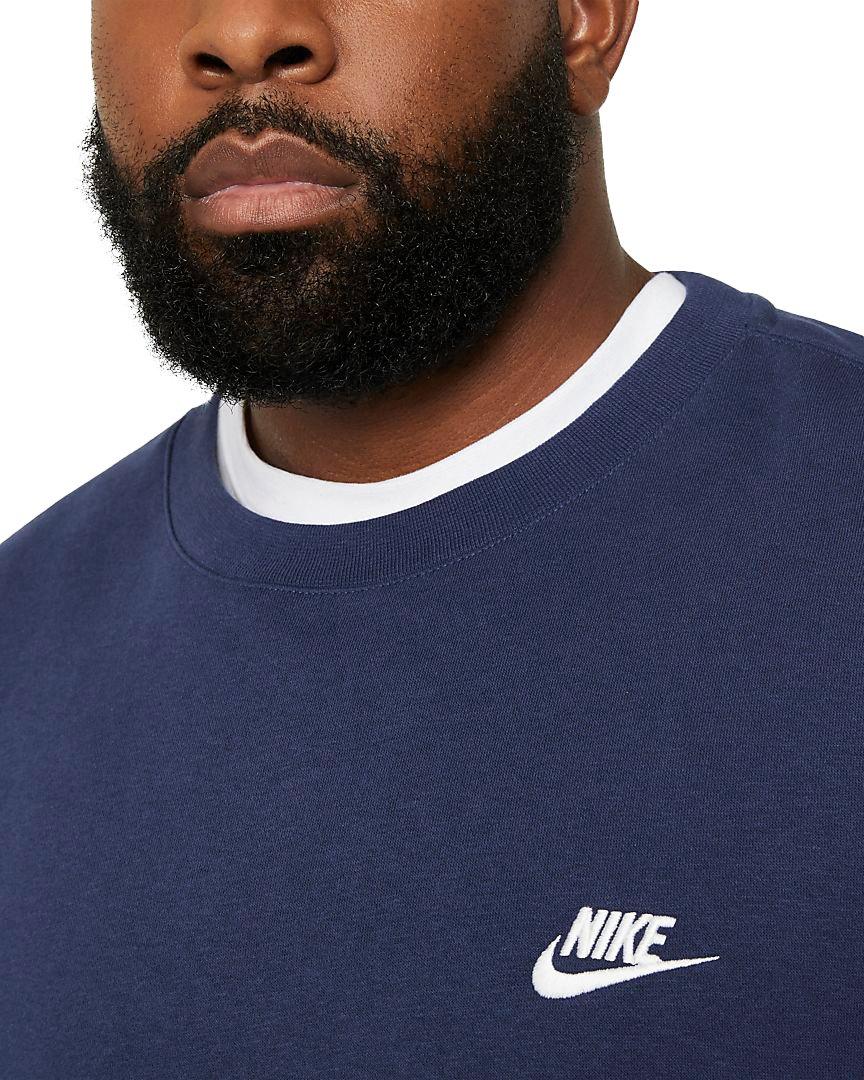 navy nike crew neck