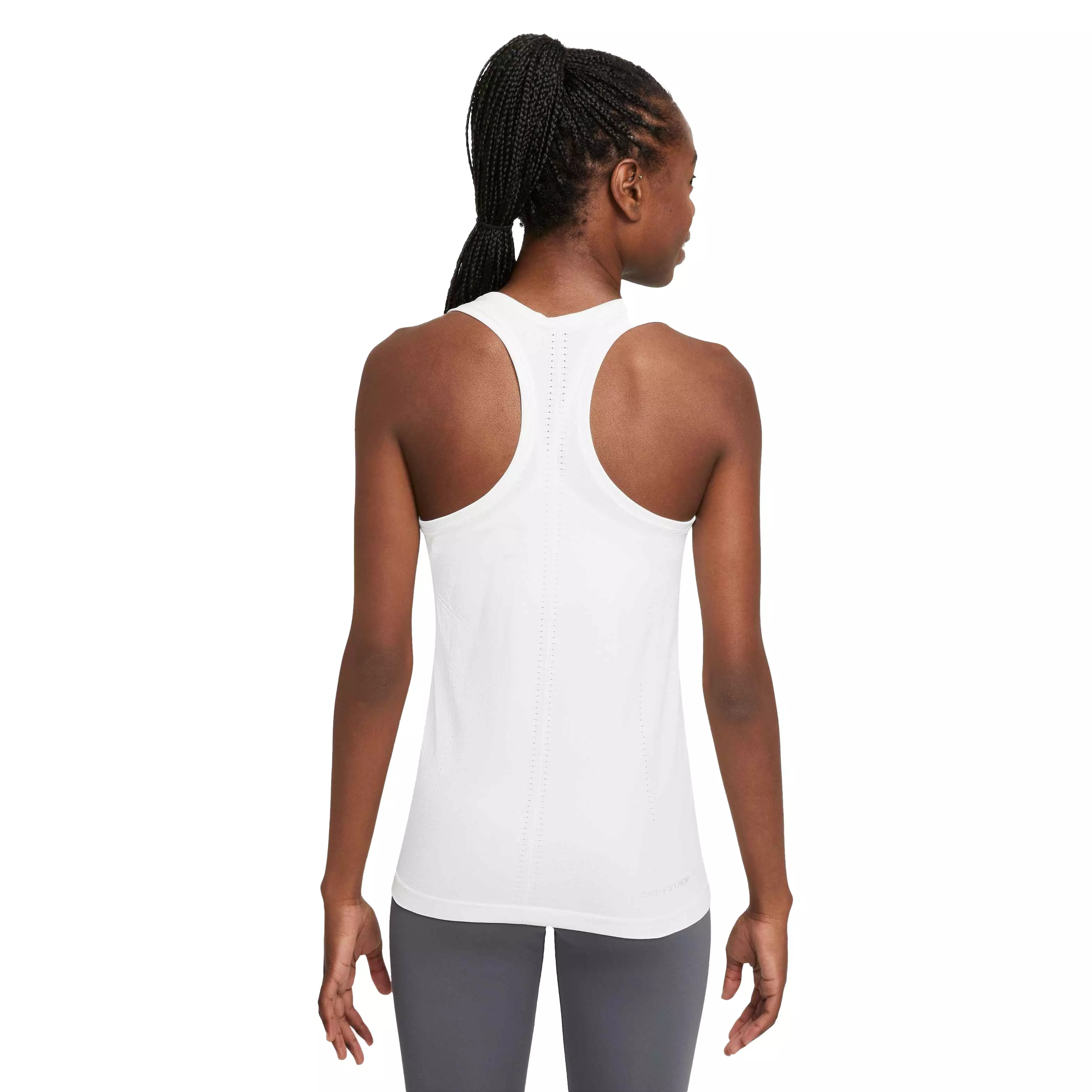 Nike Women's Dri-FIT ADV Aura Slim-Fit Tank - BLACK