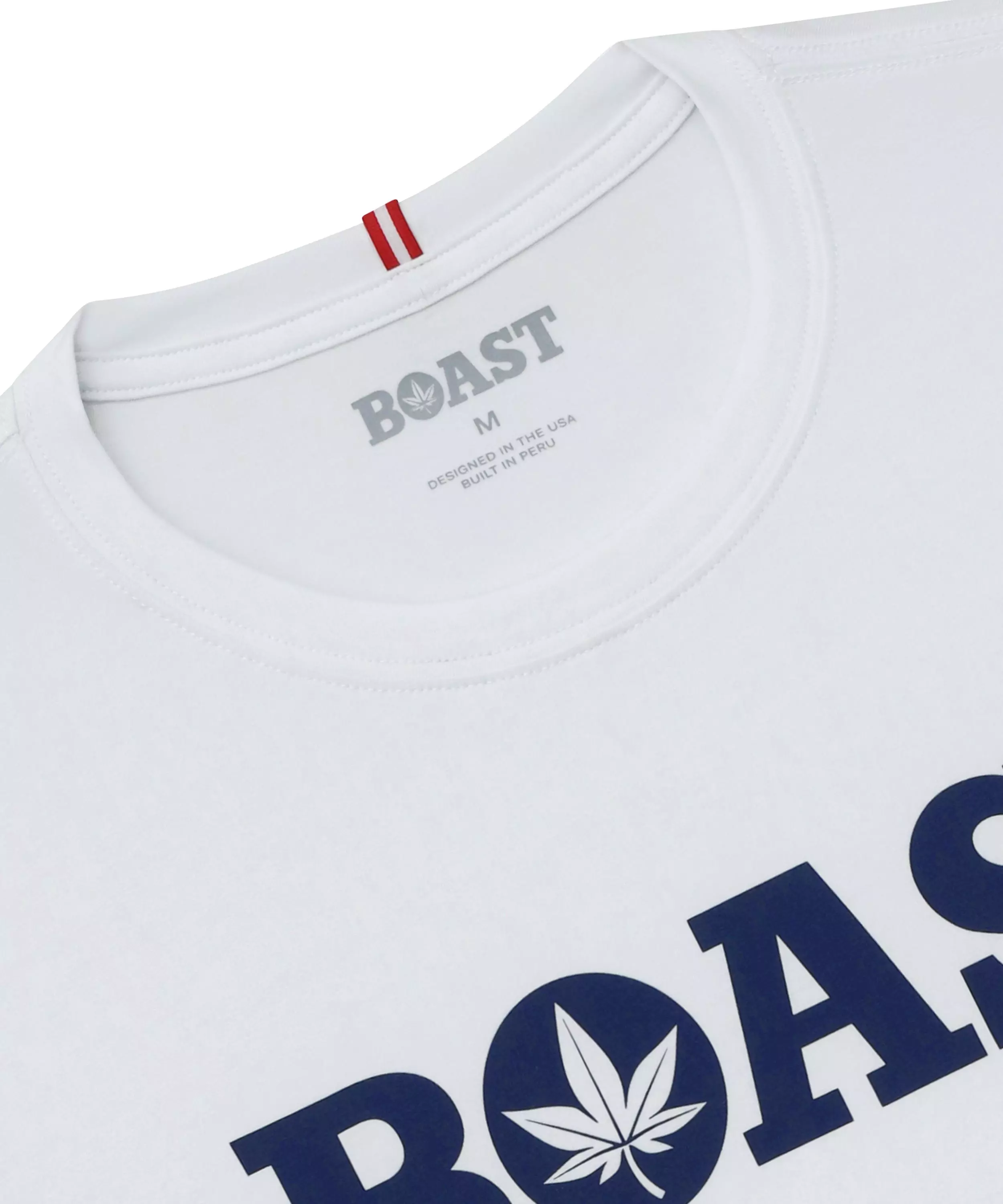 Boast Men's Tee - White/Navy - WHITE/NAVY