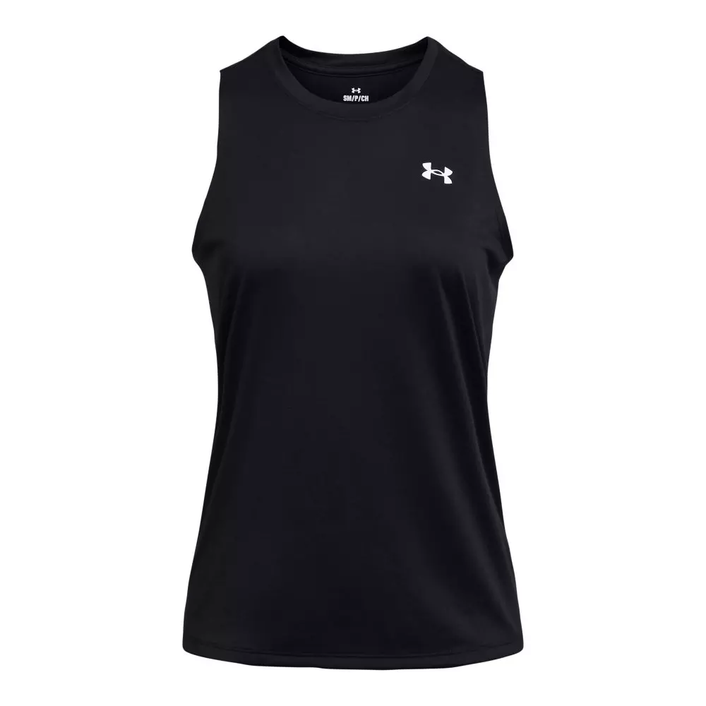Under Armour Women's Solid Tech Tank - BLACK