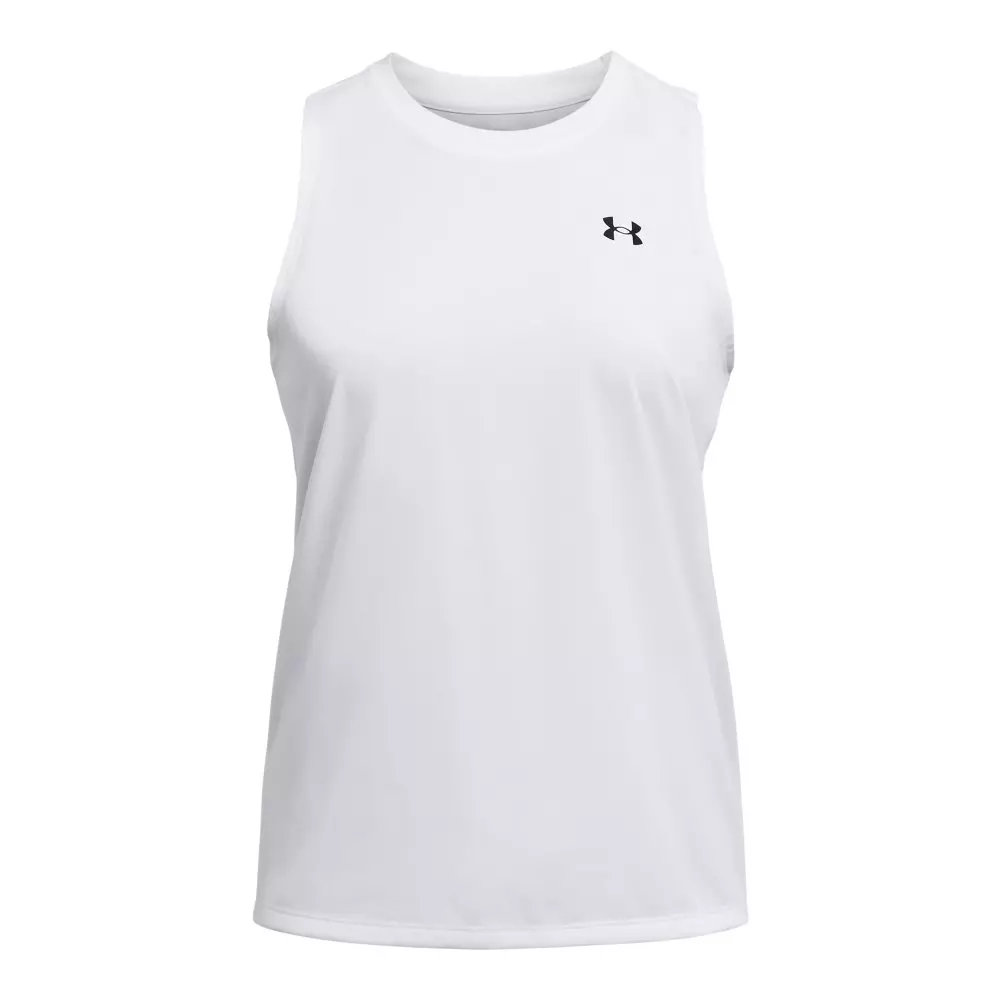 Under Armour Women's Solid Tech Tank - WHITE
