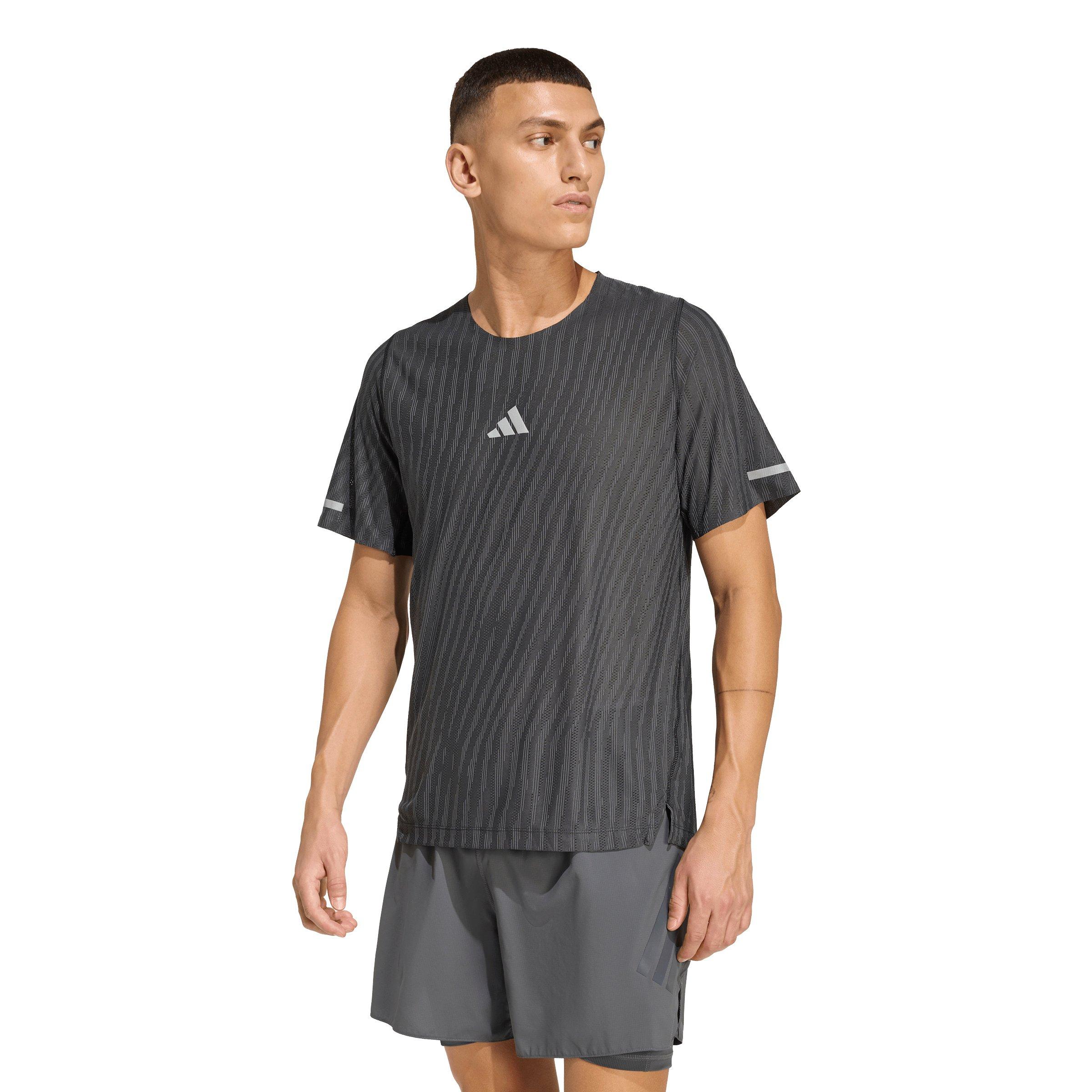 adidas Men's Running ADI365 Climacool+ Engineered T-Shirt - Black - BLACK Thumbnail View 1