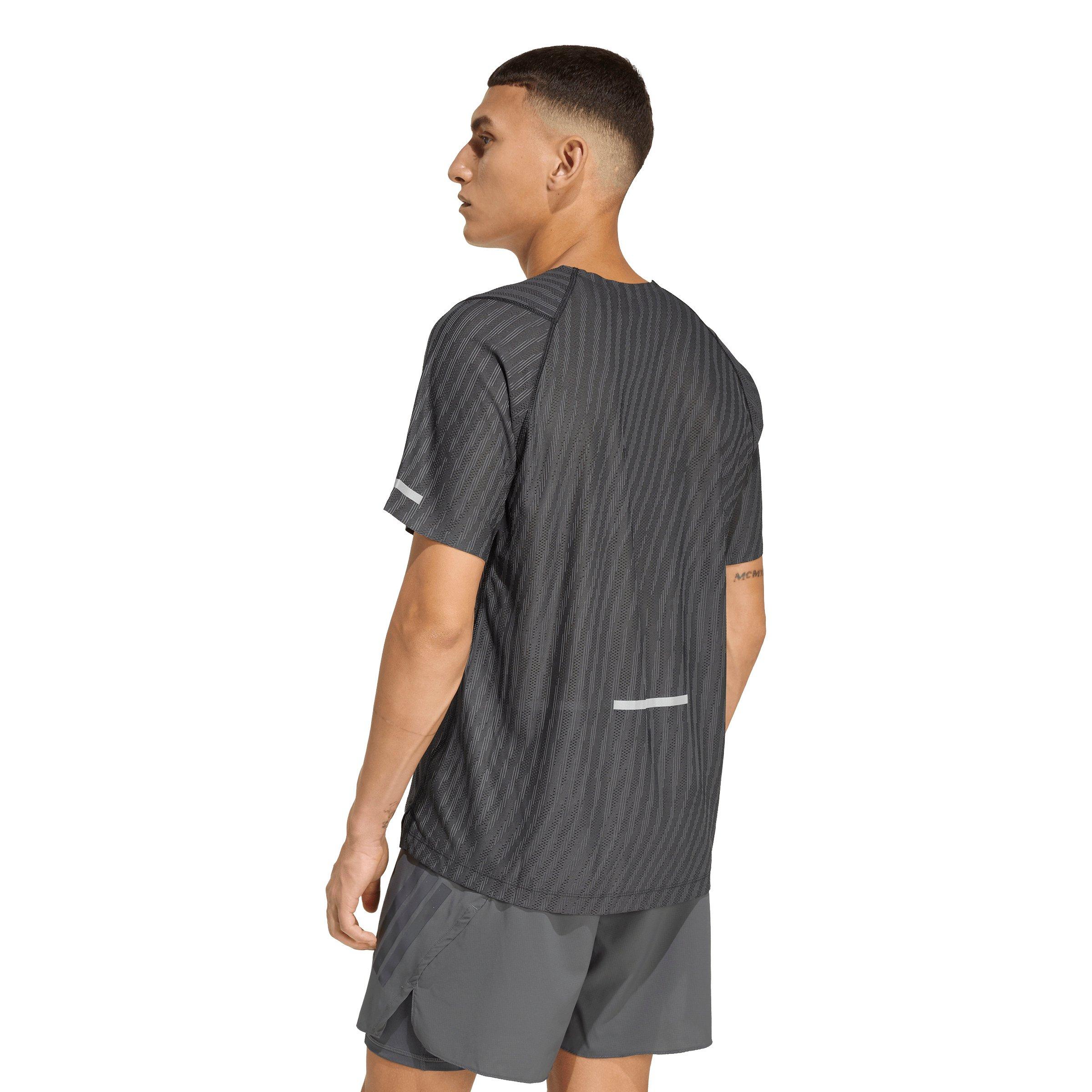 adidas Men's Running ADI365 Climacool+ Engineered T-Shirt -Black - BLACK Thumbnail View 2
