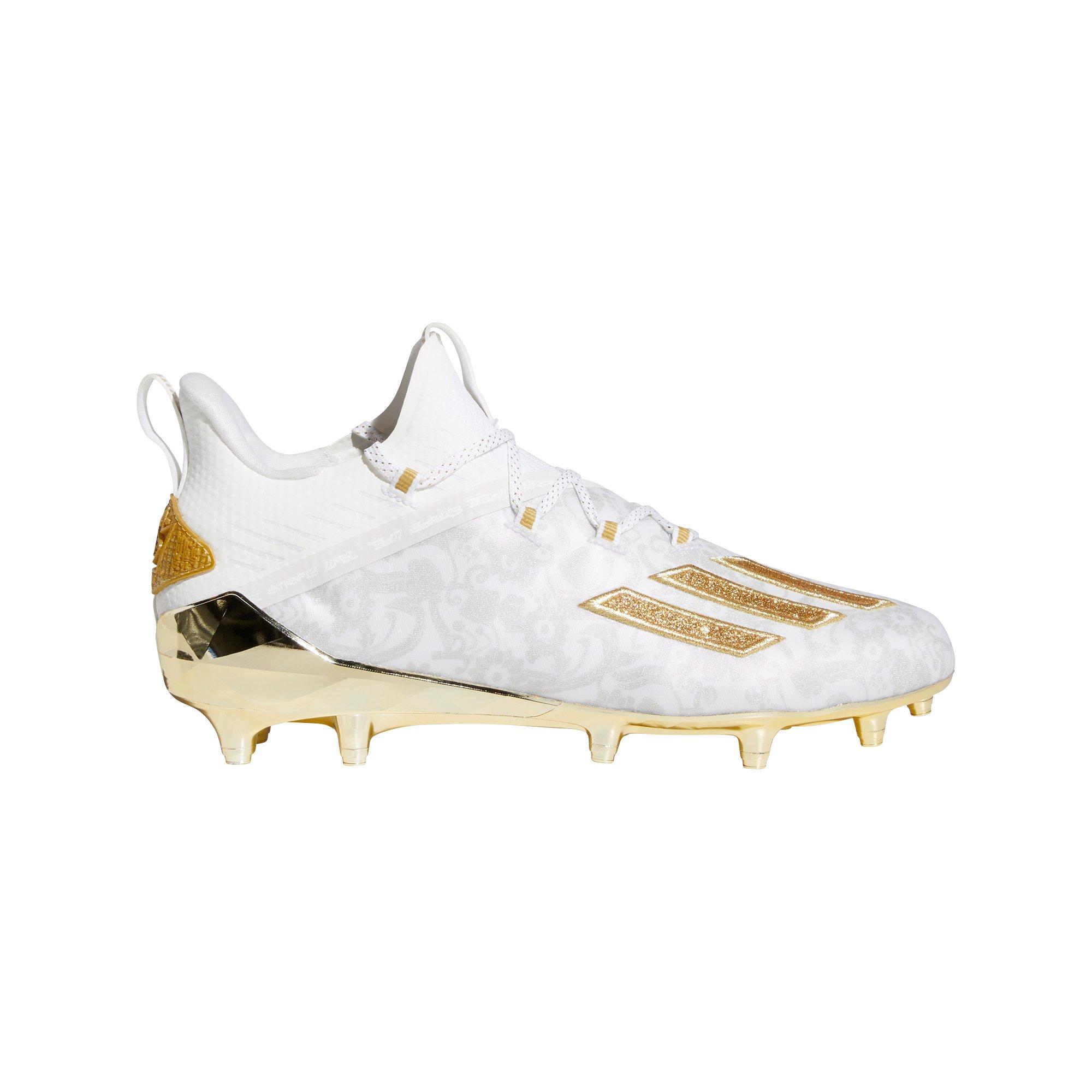 adidas football cleats gold bottom