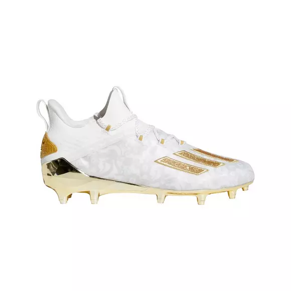 adidas Adizero Young King "White/Gold" Cleat