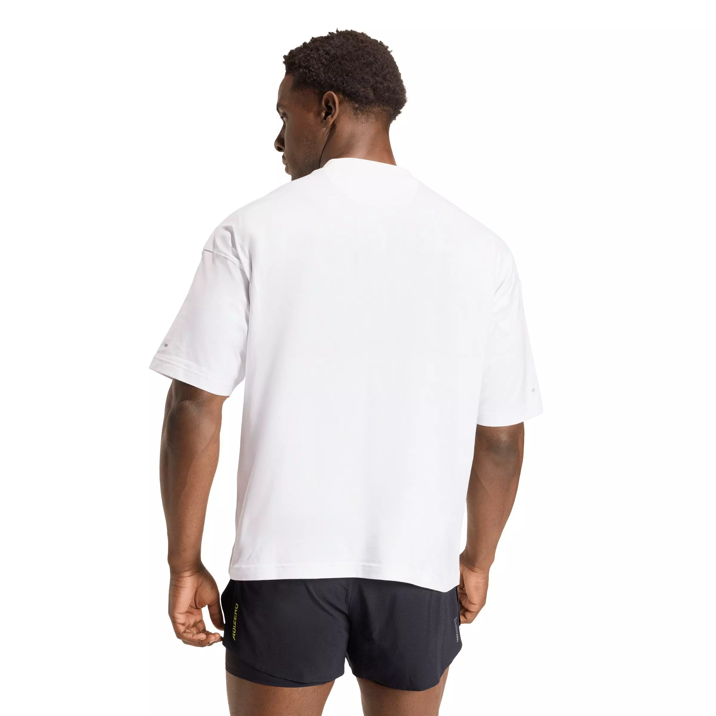 adidas Men's Running ADI365 Cheering T-Shirt - White - WHITE