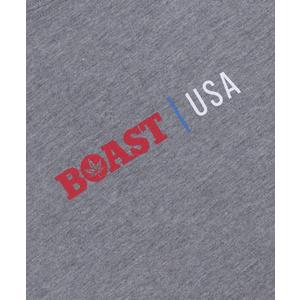 Boast Men's USA Tee - Grey - GREY