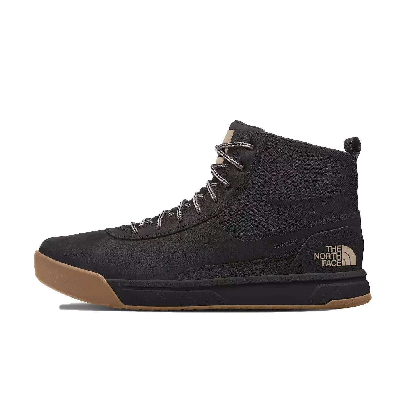 The North Face Larimer Mid "TNF Black/Vintage Khaki" Men's Waterproof Boot - BLACK/KHAKI