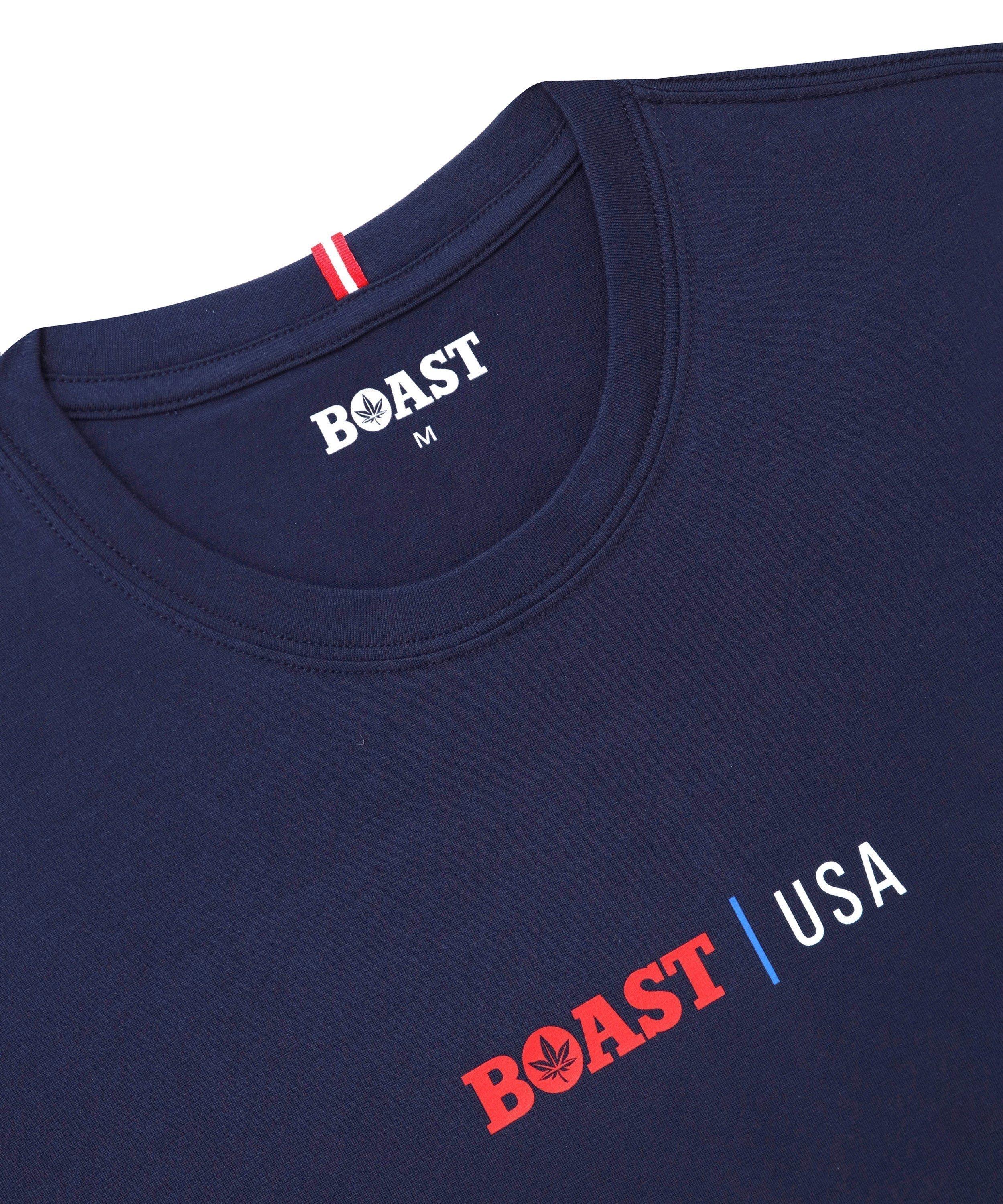 Boast Men's USA Tee - Navy - NAVY
