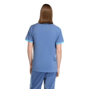 adidas Originals Men's 3-Stripes Tee - Blue/Lt Blue/White