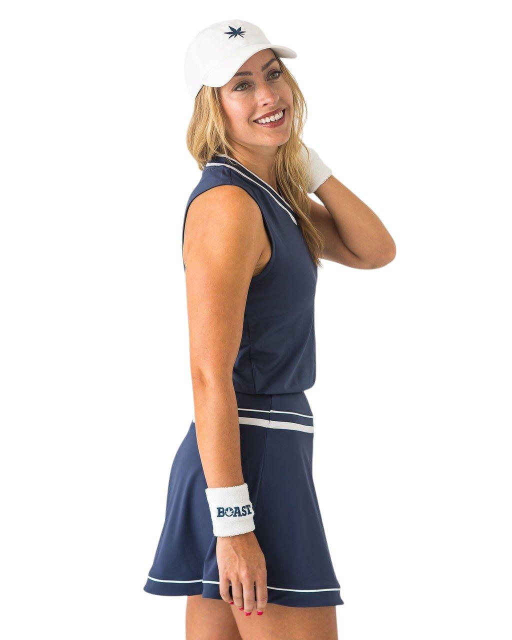 Boast Women's V-Neck Tank - Navy - NAVY