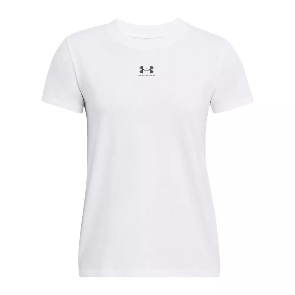 Under Armour Women's Off Campus Core Short Sleeve Shirt - WHITE