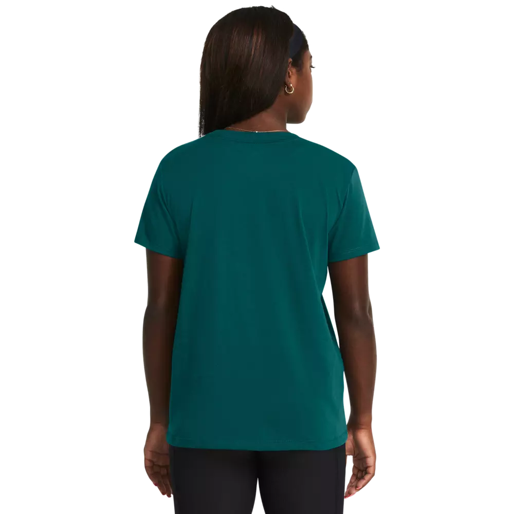 Under Armour Women's Off Campus Core Short Sleeve Shirt - TEAL