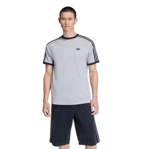 adidas Originals Men's 3-Stripes Tee -Grey