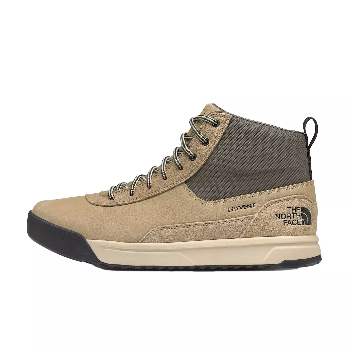 The North Face Larimer Mid "Khaki Stone/New Taupe Green" Men's Waterproof Boot - KHAKI/GREEN