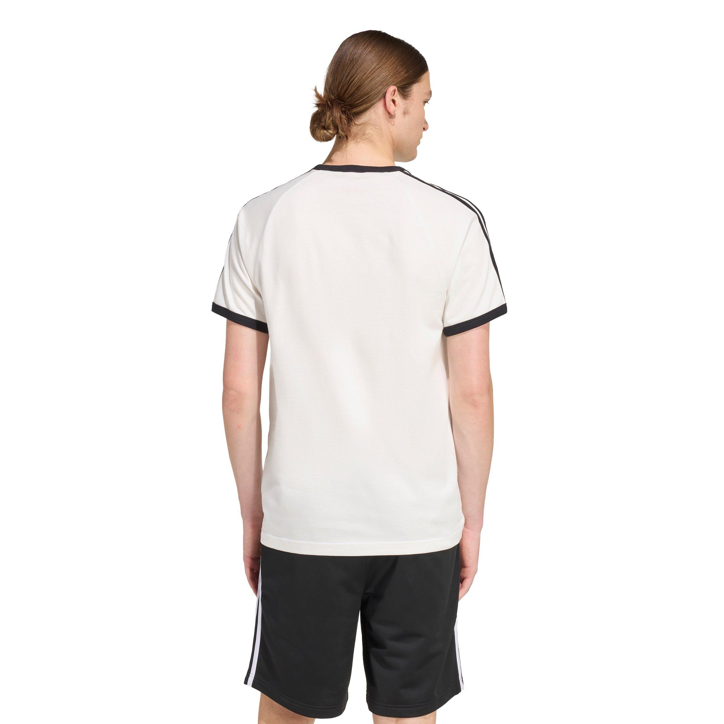 adidas Originals Men's 3-Stripes Tee -White - WHITE Thumbnail View 2