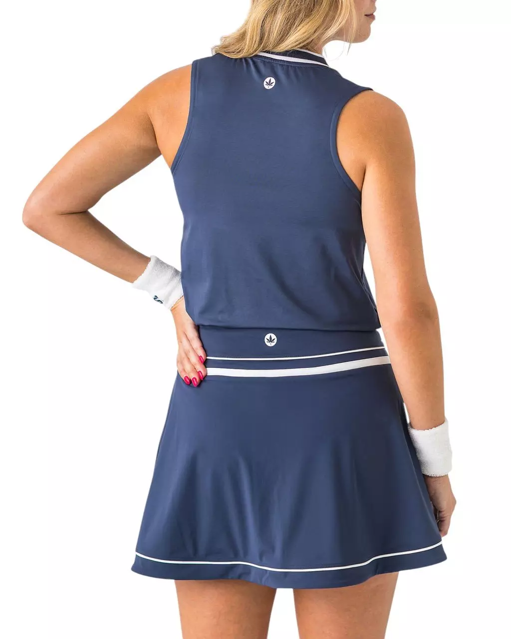 Boast Women's 2 In 1 Flounce Skirt - Navy - NAVY
