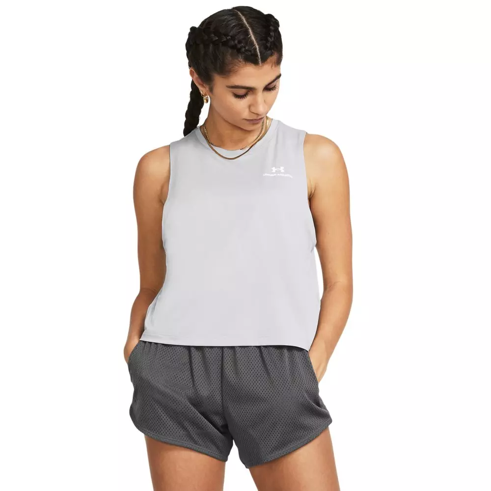 Under Armour Women's Vanish Energy Crop Tank - GREY