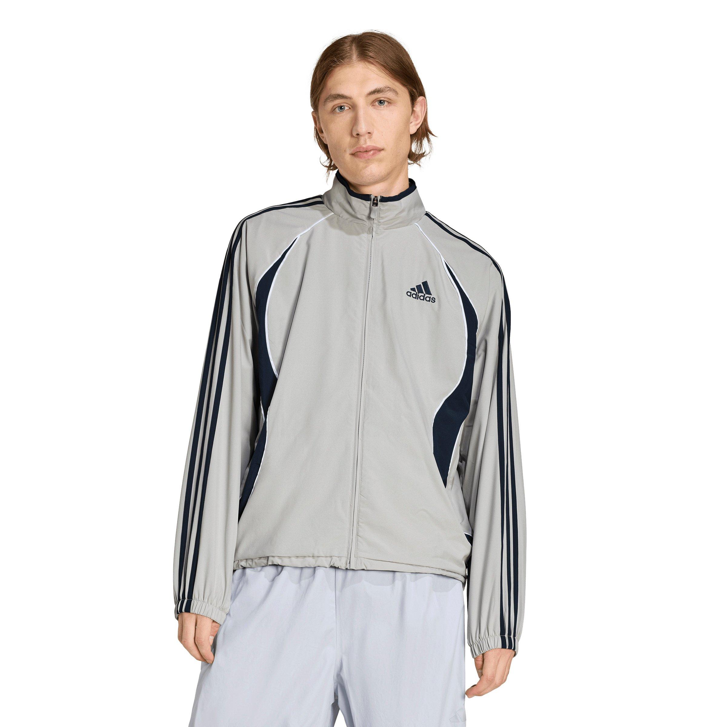 adidas Men's Teamgeist Adicolor Track Top -Grey - GREY Thumbnail View 1