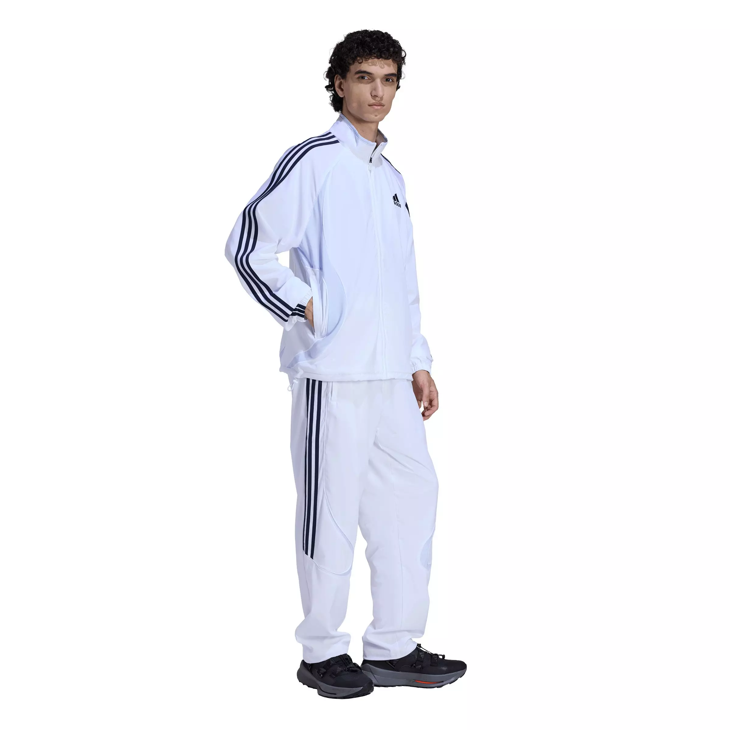 adidas Men's Teamgeist Adicolor Track Top -White - WHITE
