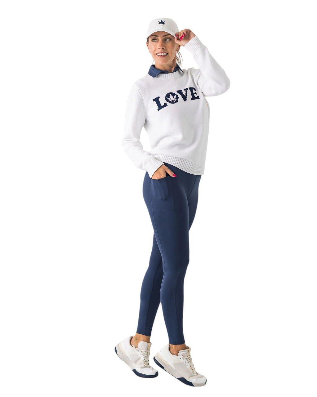 Boast Women's Pocket Leggings - Navy - NAVY