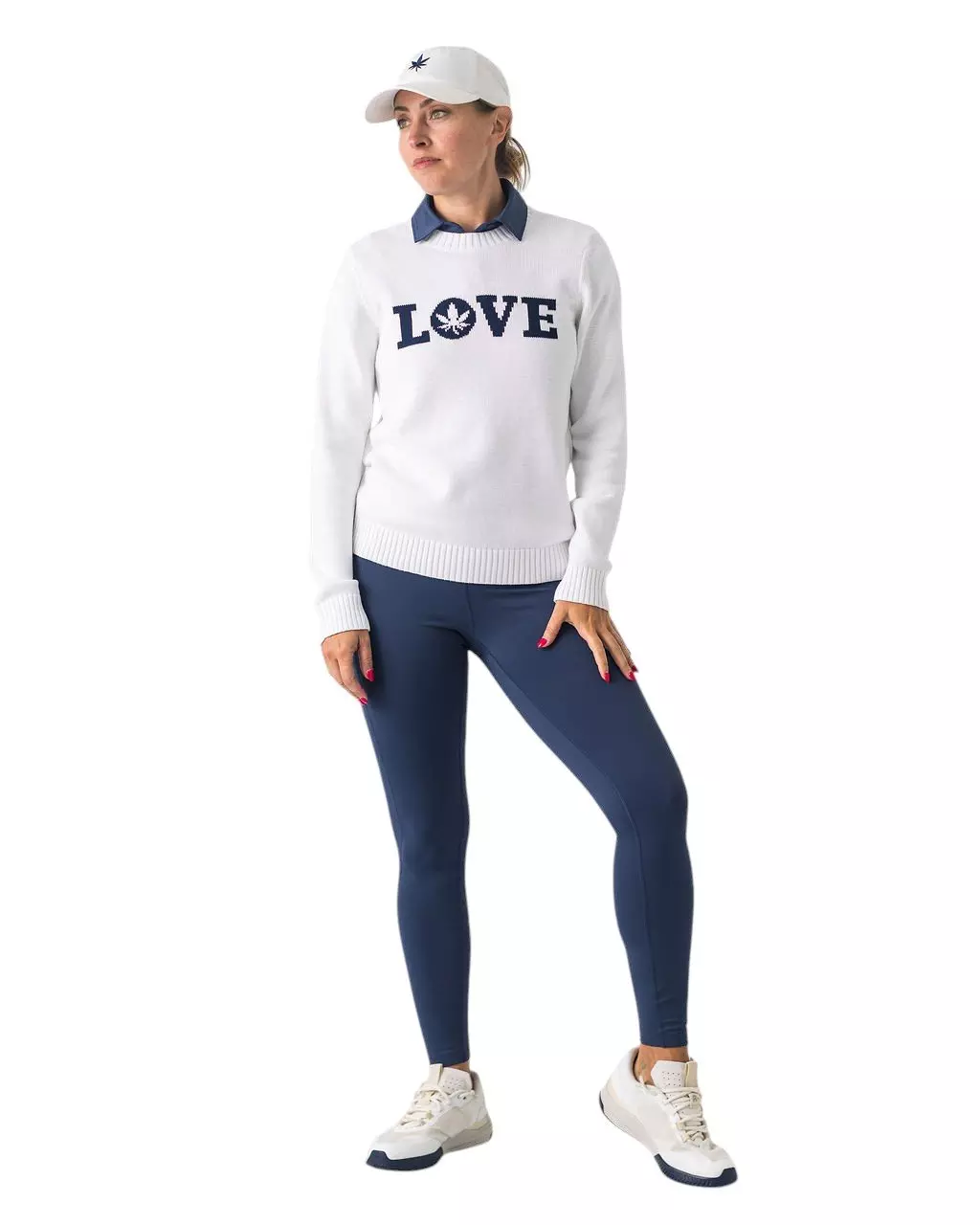 Boast Women's Pocket Leggings - Navy - NAVY