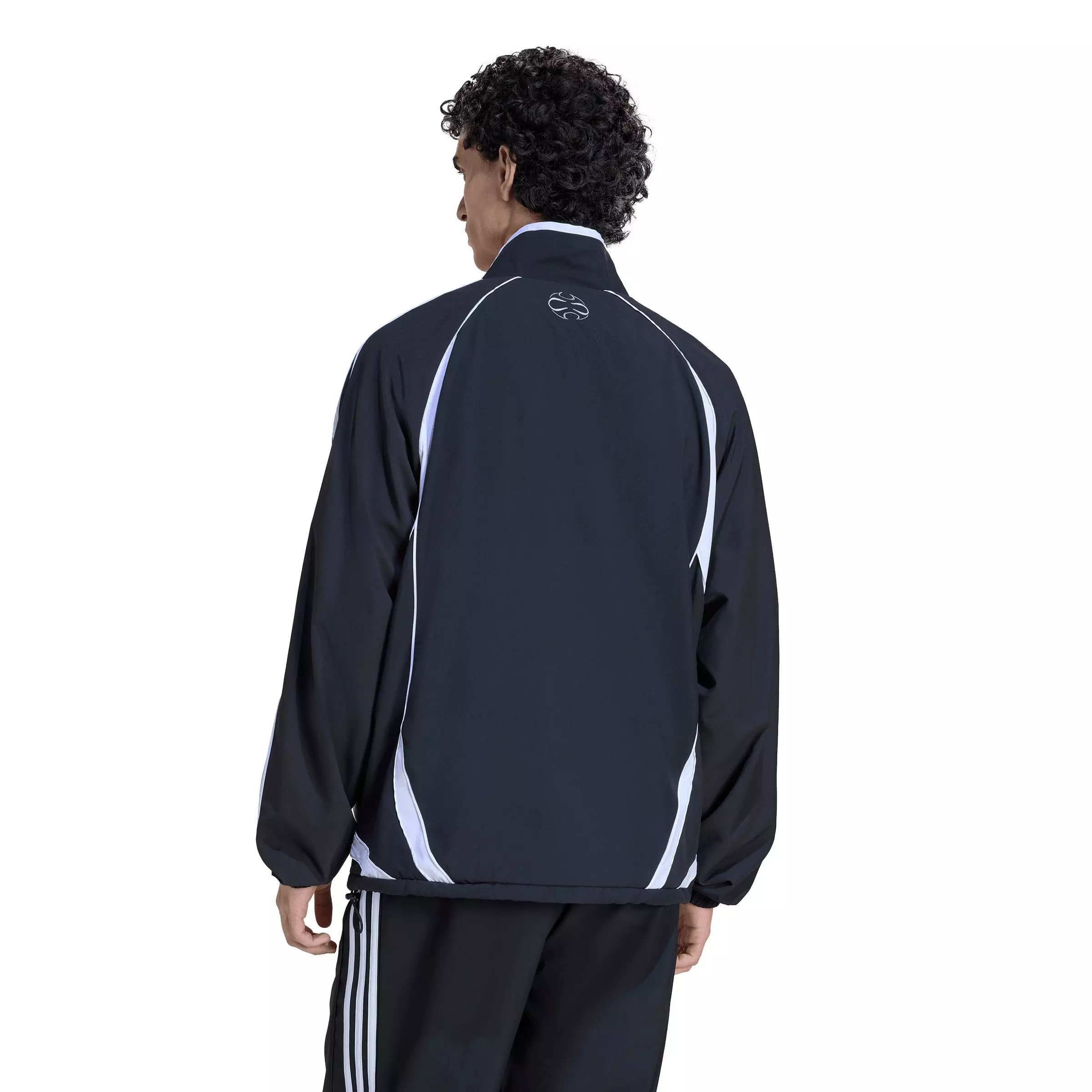 adidas Men's Teamgeist Adicolor Track Top - Black - BLACK