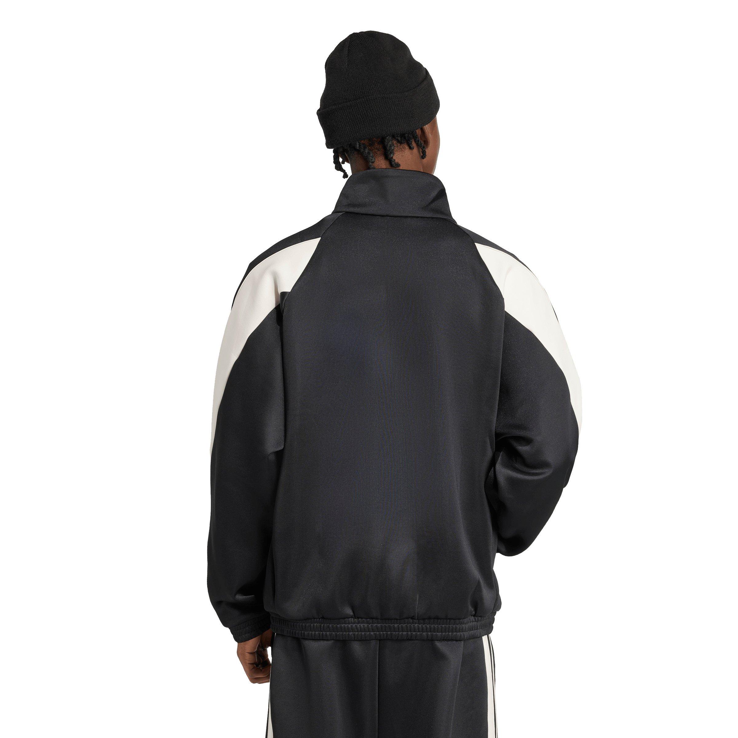 adidas Men's Stadium Tracktop -Black/White - BLACK/WHITE Thumbnail View 2