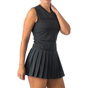 Boast Women's V-Neck Dress - Black - BLACK
