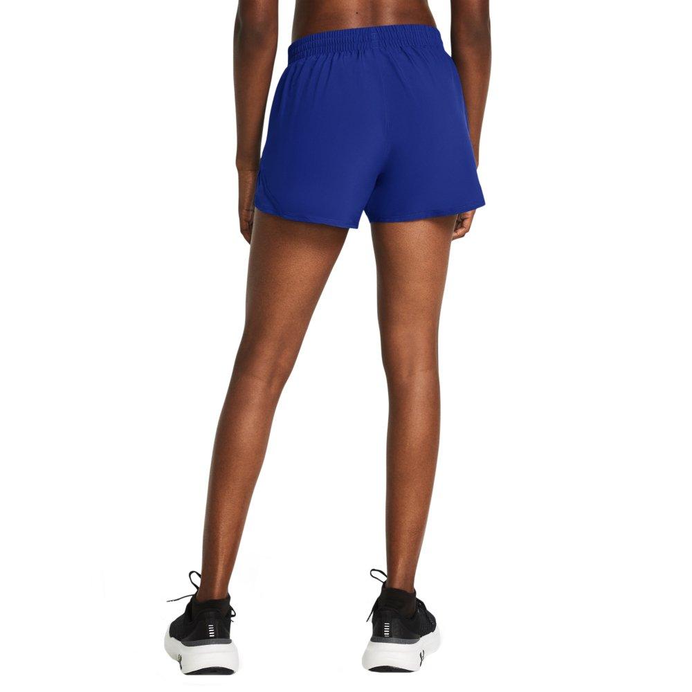 Under Armour Women's Fly-By 3" Shorts - ROYAL Thumbnail View 2