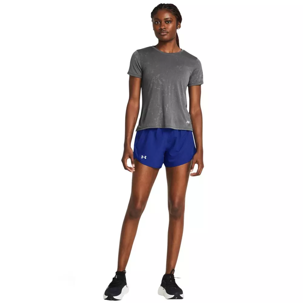 Under Armour Women's Fly-By 3" Shorts - ROYAL